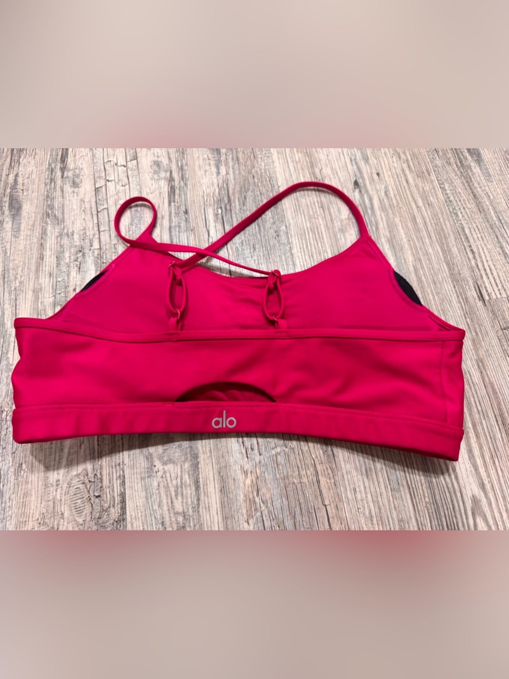 Alo Women’s Hot Pink Strappy Top